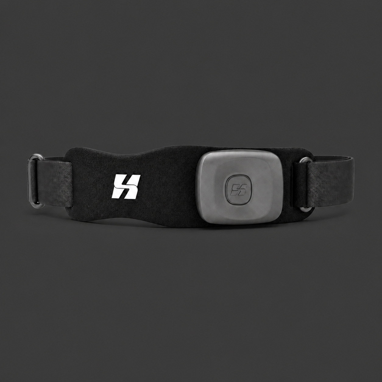 Front-facing XTAND wearable in black